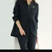 Black pantsuit set