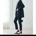 Black pantsuit set