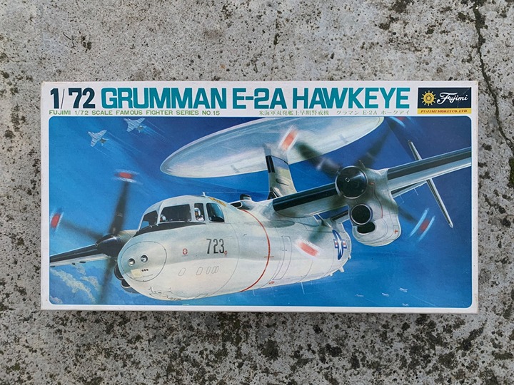 Original Fujimi 1:72 Scale Grumman E-2C Hawkeye Model Plane, Gundam, Transformer