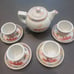 Rare F S Louis Tea Pot cups saucers