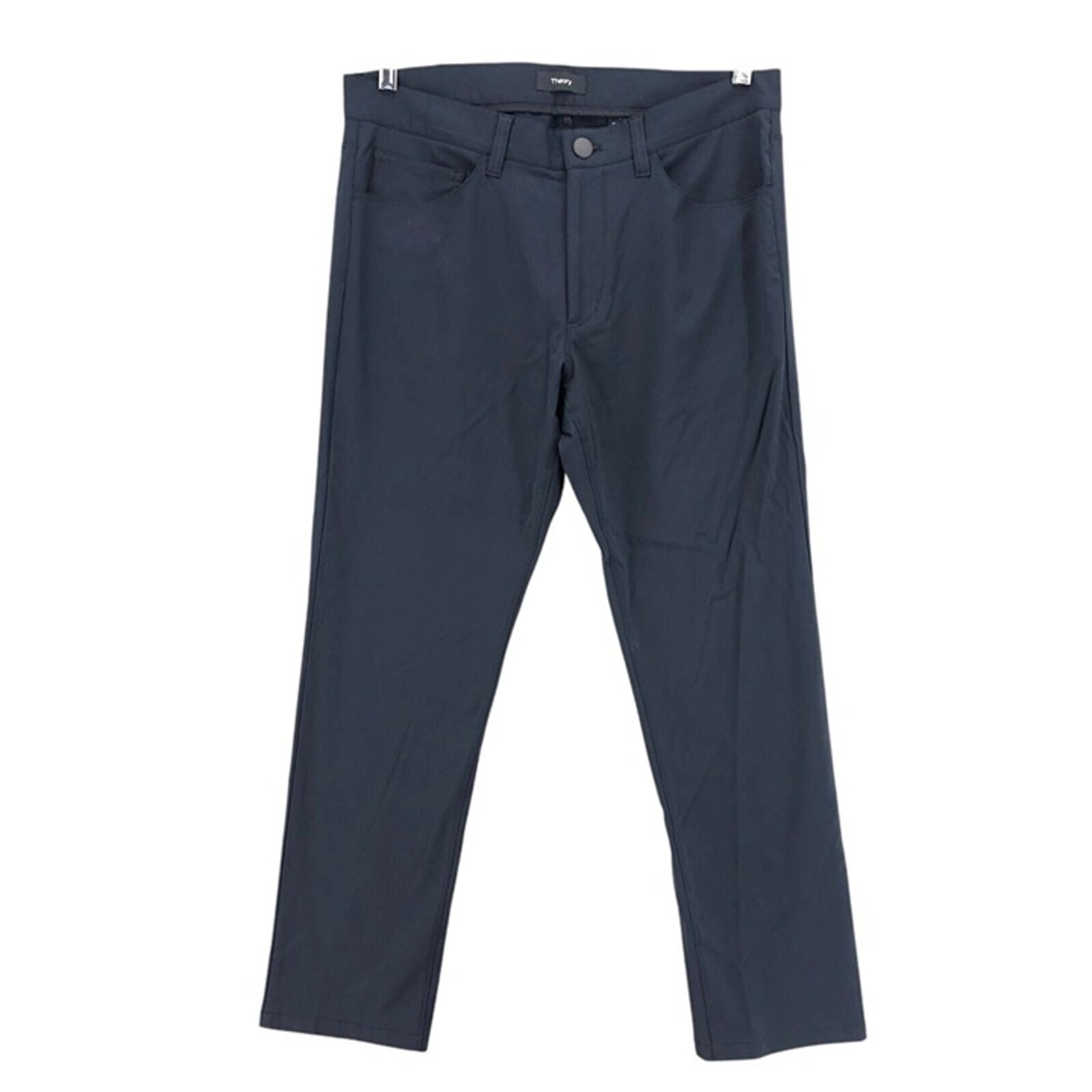 THEORY Men's Dark Navy Blue Raffi Neoteric Twill 5-Pocket Pants Size 32