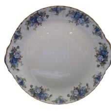 Handled Cake Plate Moonlight Rose by Royal Albert NEW