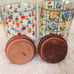 VTG Anchor Hocking Cottagecore Lg Jars