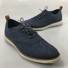 Cole Haan 13 M Grandevolution Stitchlite Blue Knit Oxford Casual Shoes C33107