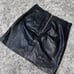 F21 faux leather skirt