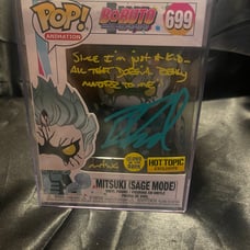 Autographed Mitsuki Sage Mode Boruto Funko Pop