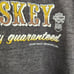 Vintage 1985 Harley-Davidson & Good Whiskey Frontside Burnout Short Sleeve Tee S