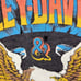 Vintage 1985 Harley-Davidson & Good Whiskey Frontside Burnout Short Sleeve Tee S