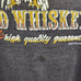 Vintage 1985 Harley-Davidson & Good Whiskey Frontside Burnout Short Sleeve Tee S