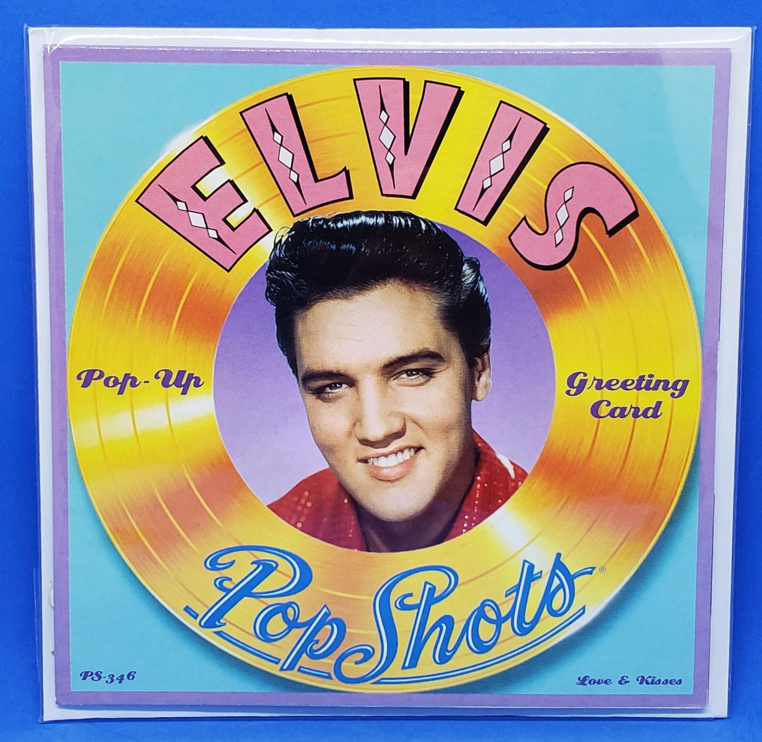 Elvis Presley 3D Pop up Greeting card