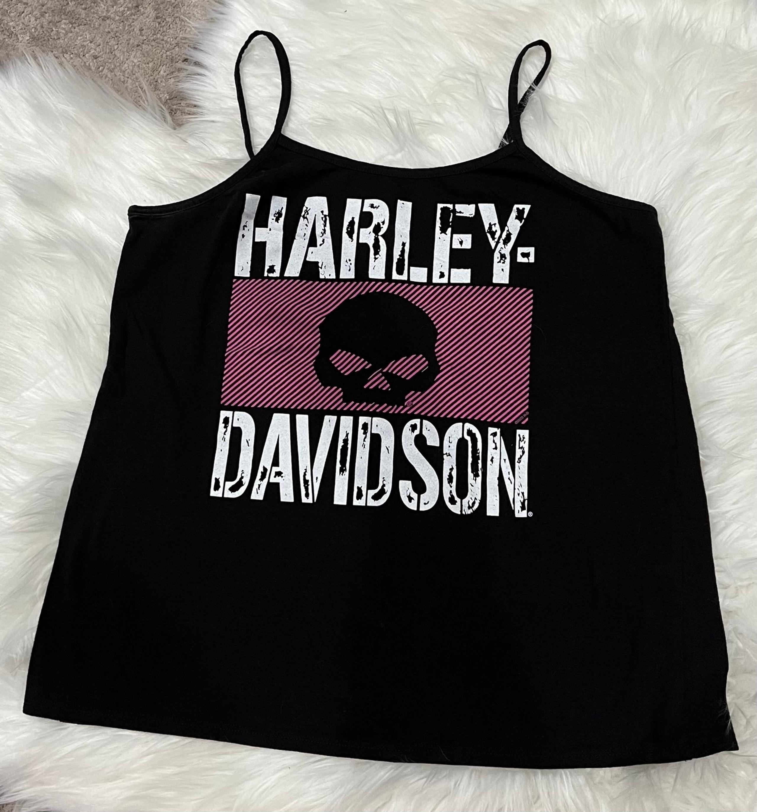 Harley-Davidson Tank Top New Braunfels, TX Skull Medium