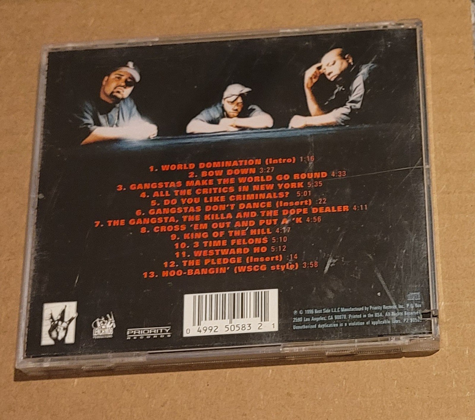 洋楽 Westside Connection CDS Westside Connection BOW DOWN CD
