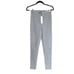NWT ZARA HI RISE CHECK LEGGINGS GREEN WHITE XS