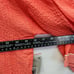 Ali Miles Top Womens 1X Plus Coral Textured Button Accent 3/4 Sleeve Casual Work