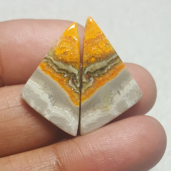 BumbleBee Jasper Natural Gemstone Cab
