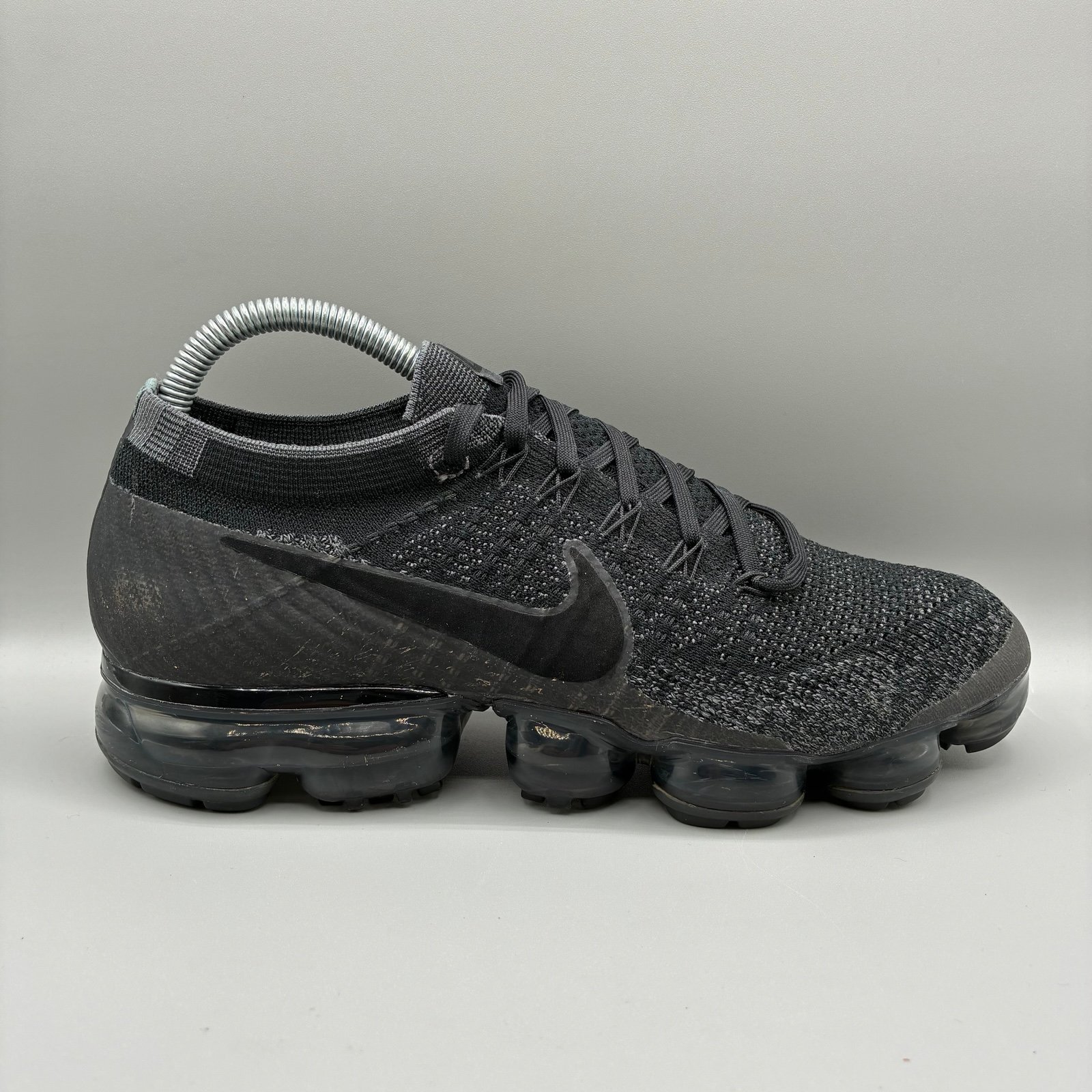 Nike Air VaporMax Women’s 9.5 Triple Noir Black Athletic Running 849557-006