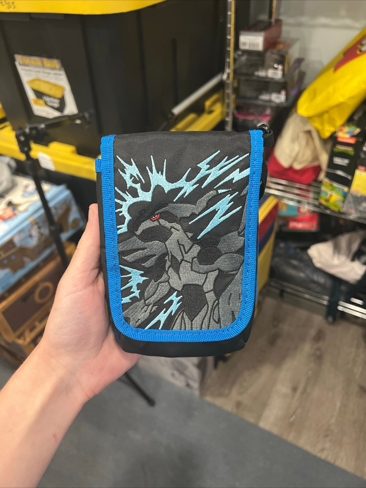 Zekrom Pokemon pocket monsters Nintendo DSi carrying case Japan vintage rare