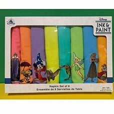 Disney Ink and Paint Cloth Napkin Set