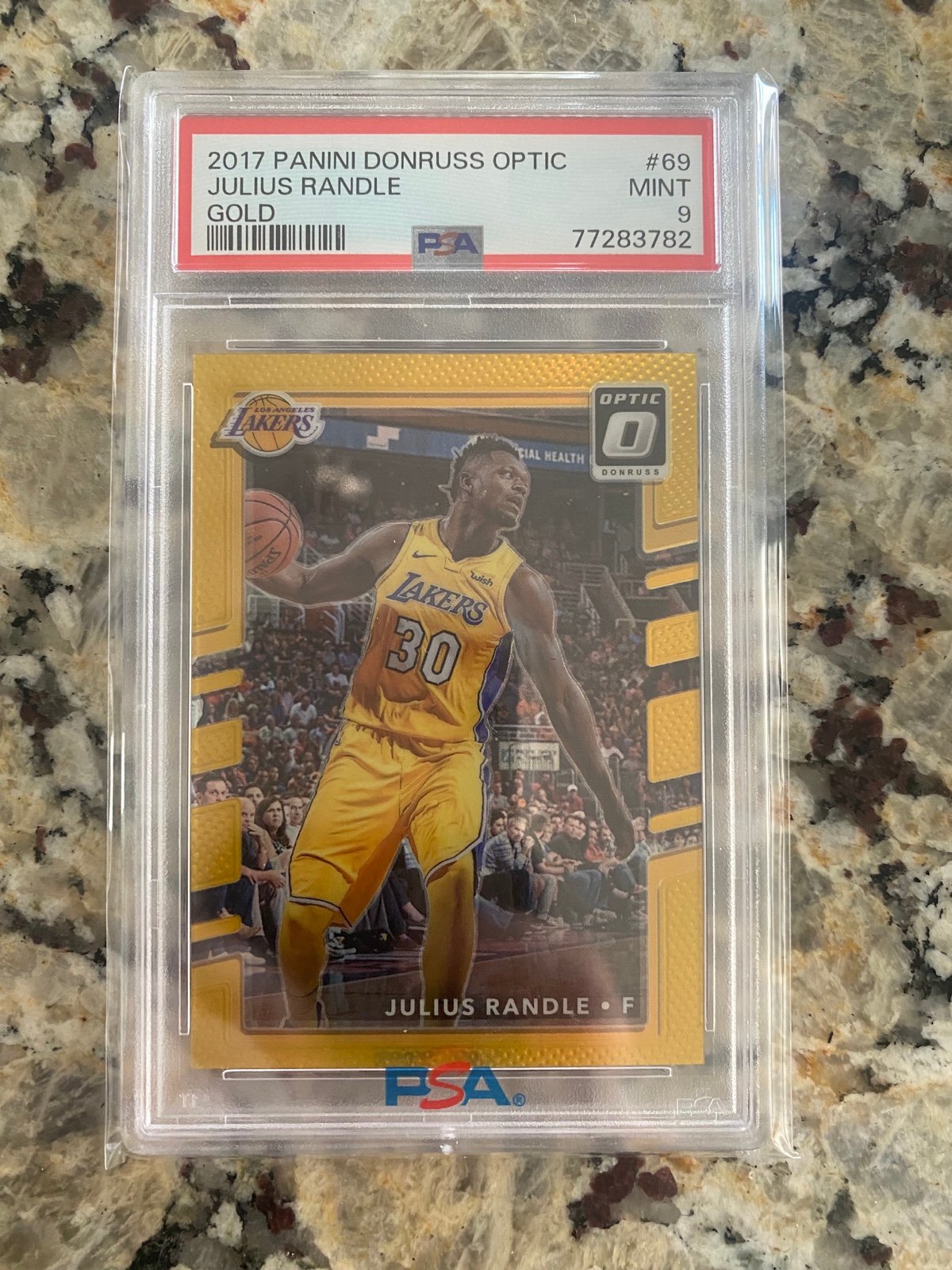 Julius Randle Gold /10 PSA 9