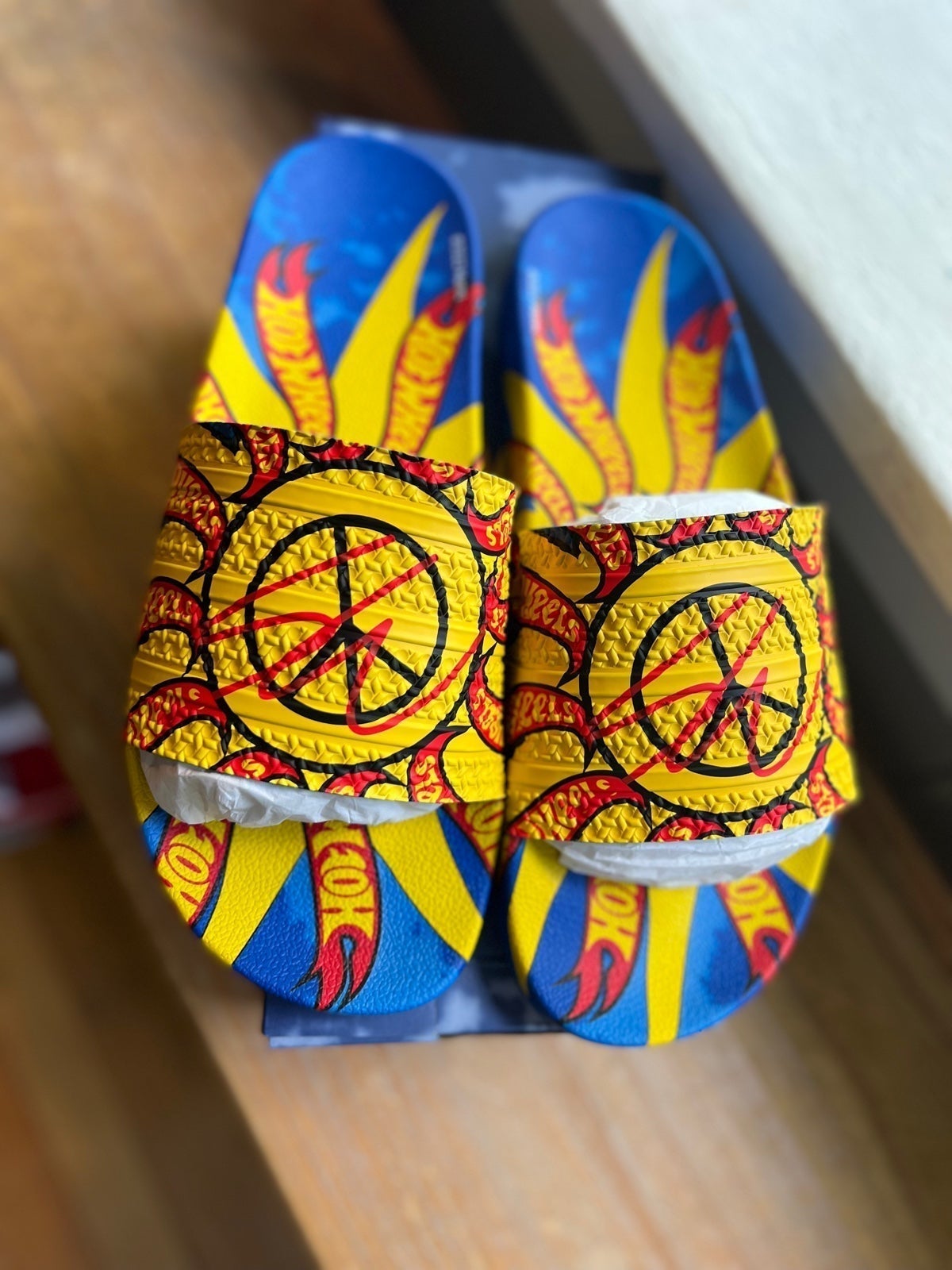 Sean Wotherspoon x Hot Wheels x Adilette Slides