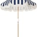 Holiday Beach Umbrella - Navy Crew Stripe
