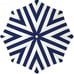 Holiday Beach Umbrella - Navy Crew Stripe