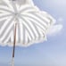 Holiday Beach Umbrella - Navy Crew Stripe