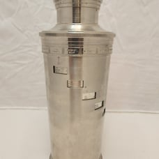 Cocktail shaker with recipes