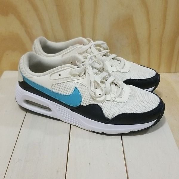 Nike Air Max SC 'Sail Turquoise Blue' Athletic Shoe, Wms Sz 10,Men's Sz 8 1/2