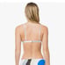 NWT Mara Hoffman Astrid Sage Multi Triangle Bikini Swim Top