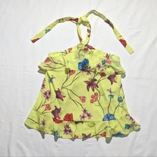 Parker Ruffle Floral Halter Top