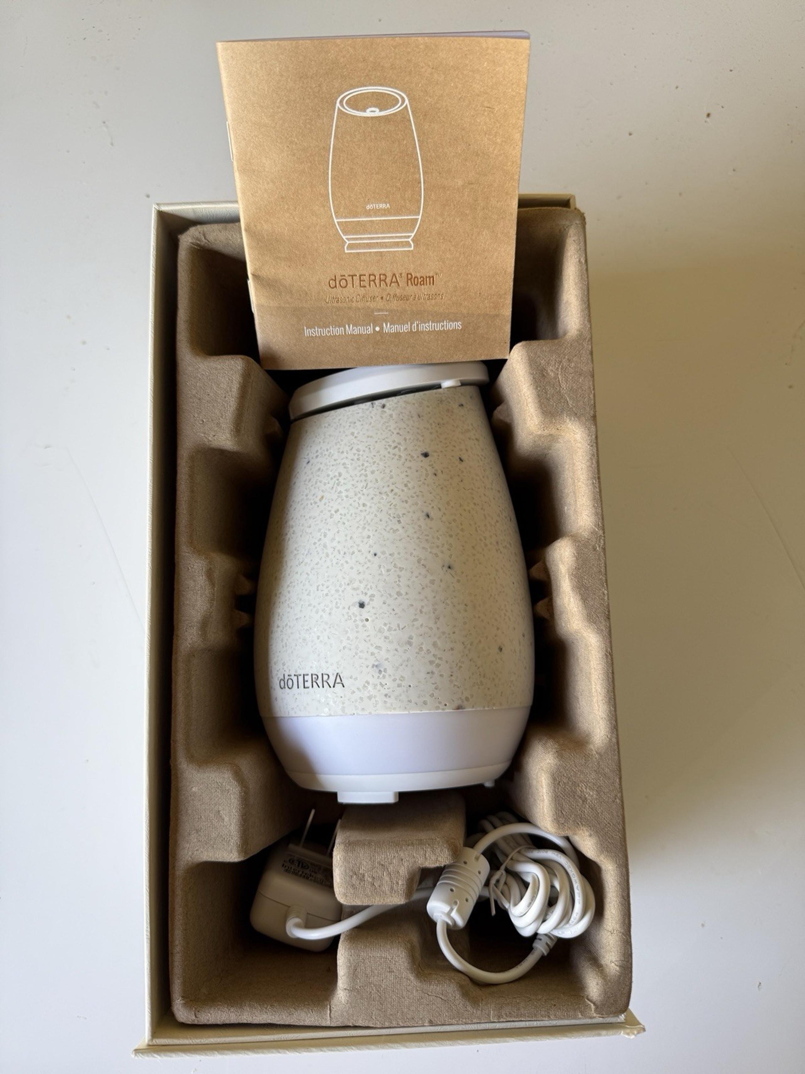 doTERRA Ultrasonic Roam Rechargeable Base Essential Oil Diffuser - NEW IN BOX