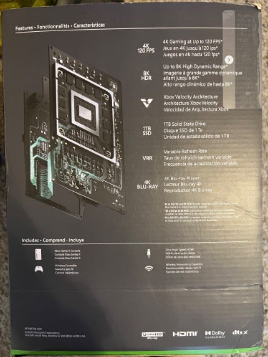 Xbox Series X 1 TB in Black