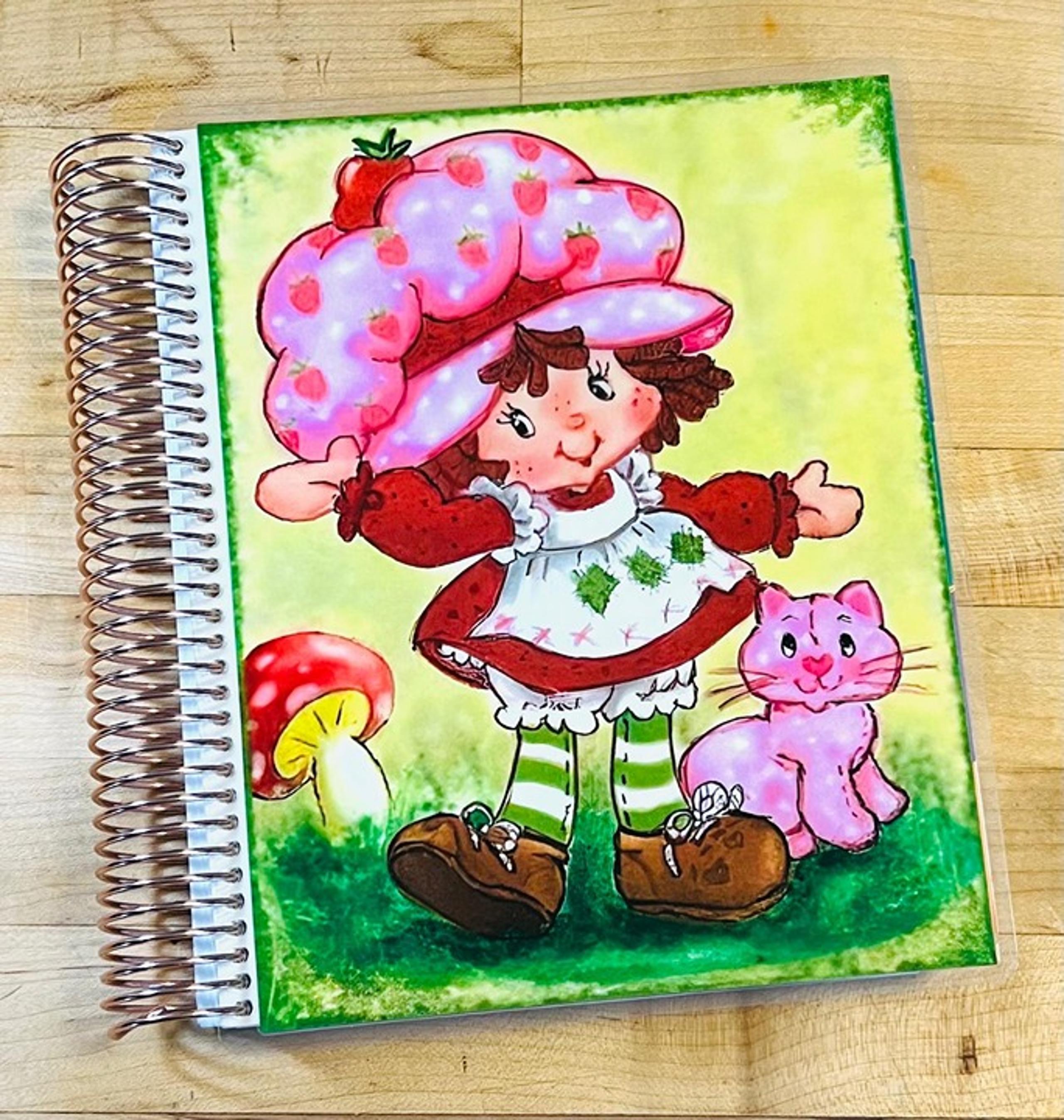 Strawberry Shortcake Retro Vintage Erin Condren Life Planner Cover Set