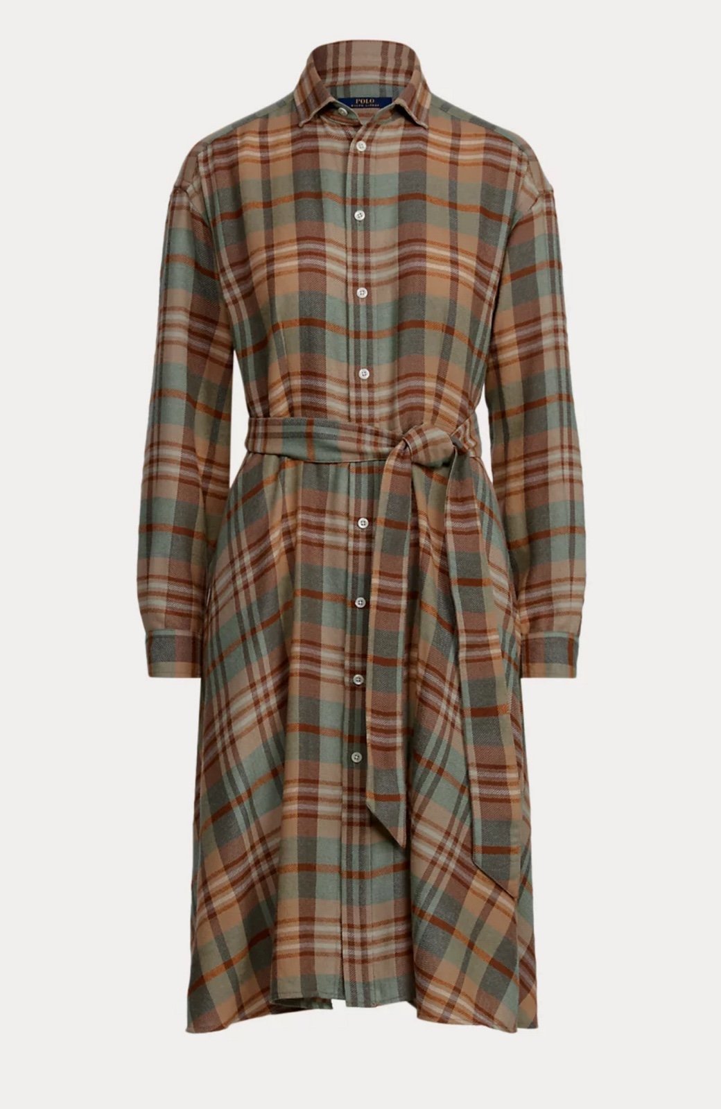 Polo Ralph Lauren Plaid Wool Shirtdress - NWT - Women’s Size 2