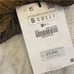 NWT ZARA Collection Gold Metallic Ribbed Blouse Top