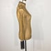 NWT ZARA Collection Gold Metallic Ribbed Blouse Top