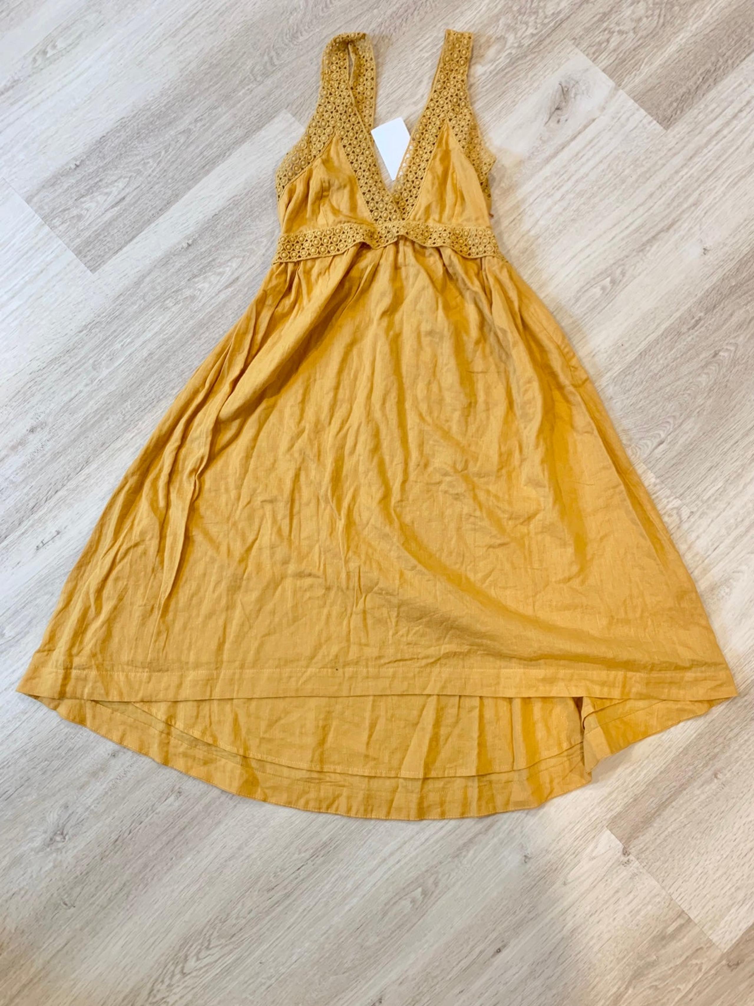 H&M Mustard Yellow Dress  - Size 2