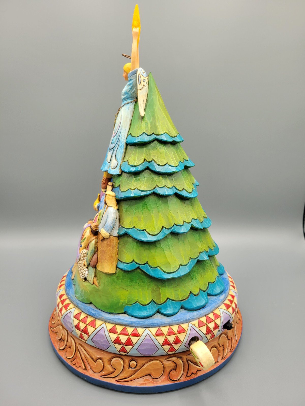 Jim Shore Nativity Tree Musical Glory To The Newborn King