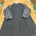 Burberry | Vintage Wool Trench Coat 1990s Black Coat