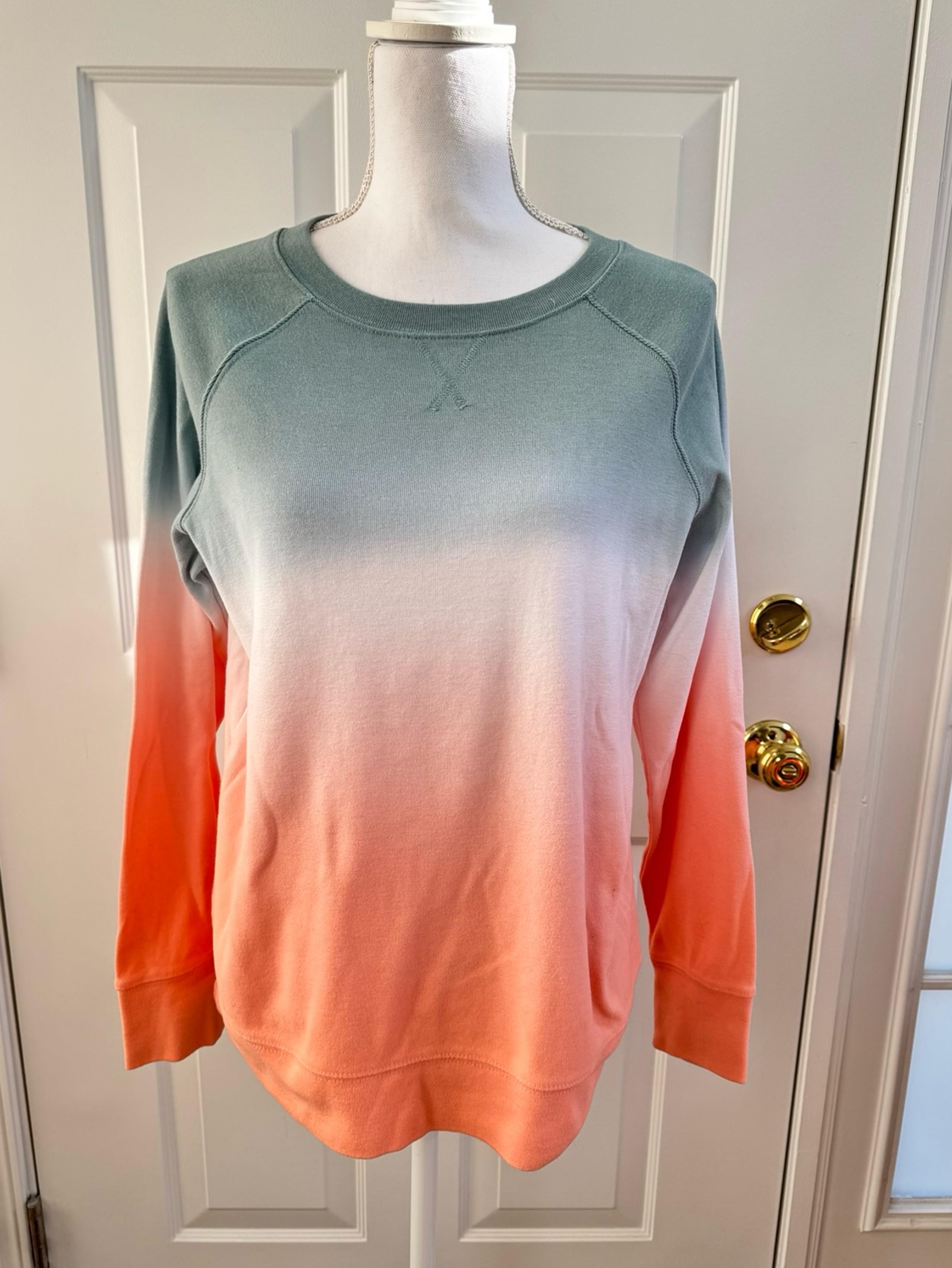 Eddie Bauer - gradient colors sweatshirt (medium)