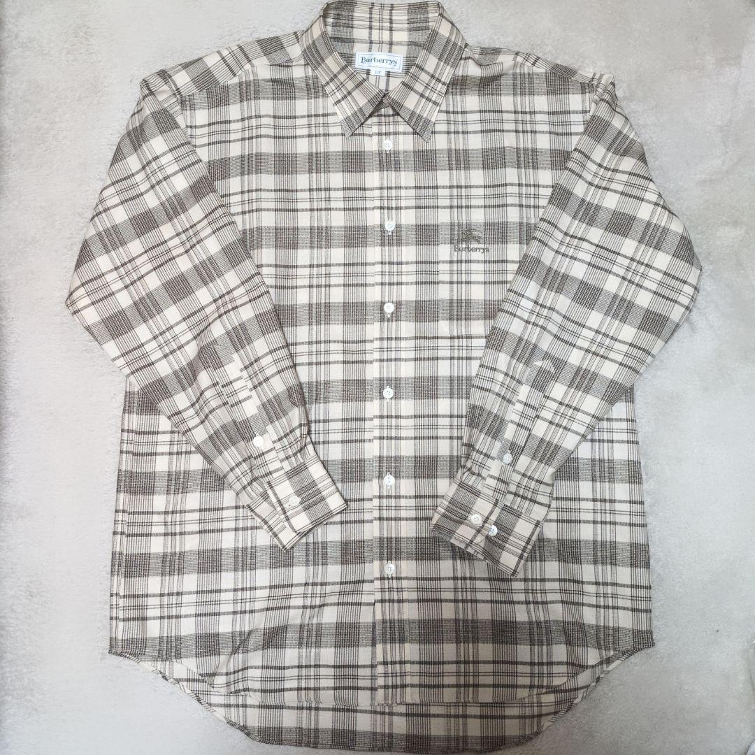 Excellent Condition Burberry Check Shirt LY, Sanyo Shokai