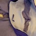 Lululemon Run For Fun Crop Bruised Berry Wee Stripe Size 8 RARE Purple Pockets