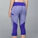 Lululemon Run For Fun Crop Bruised Berry Wee Stripe Size 8 RARE Purple Pockets