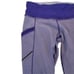 Lululemon Run For Fun Crop Bruised Berry Wee Stripe Size 8 RARE Purple Pockets