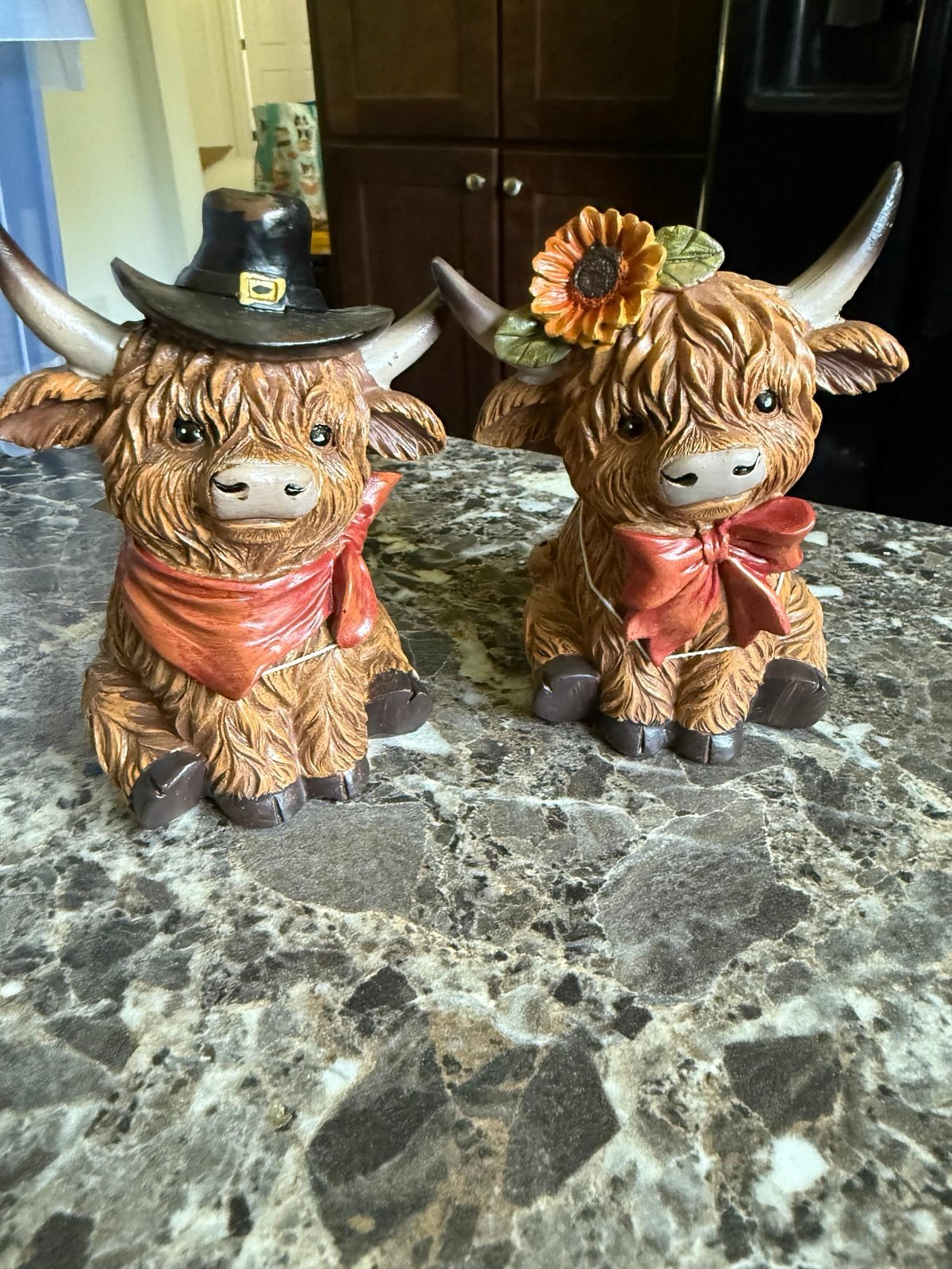 Hobby Lobby Fall Highland Cow Set