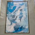 Vintage 1971 Leroy Neiman Singles Tennis Lithograph Framed Matted MCM 70s