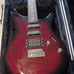 Rogue Rocketeer, red electric guitar 6-string.