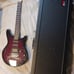Rogue Rocketeer, red electric guitar 6-string.