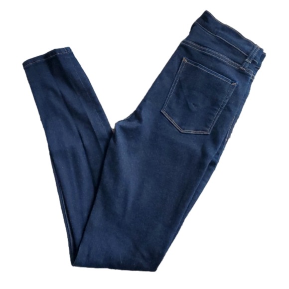 Hudson Darker Wash High Rise Barbara Super Skinny Blue Jeans Size 28 Waist 26 In